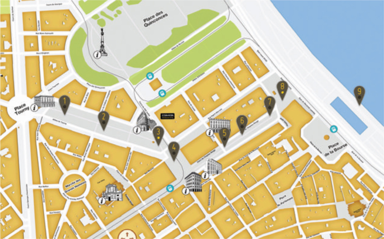 Les neuf expériences se dévoilent tout au long d’un parcours d’environ un kilomètre.  